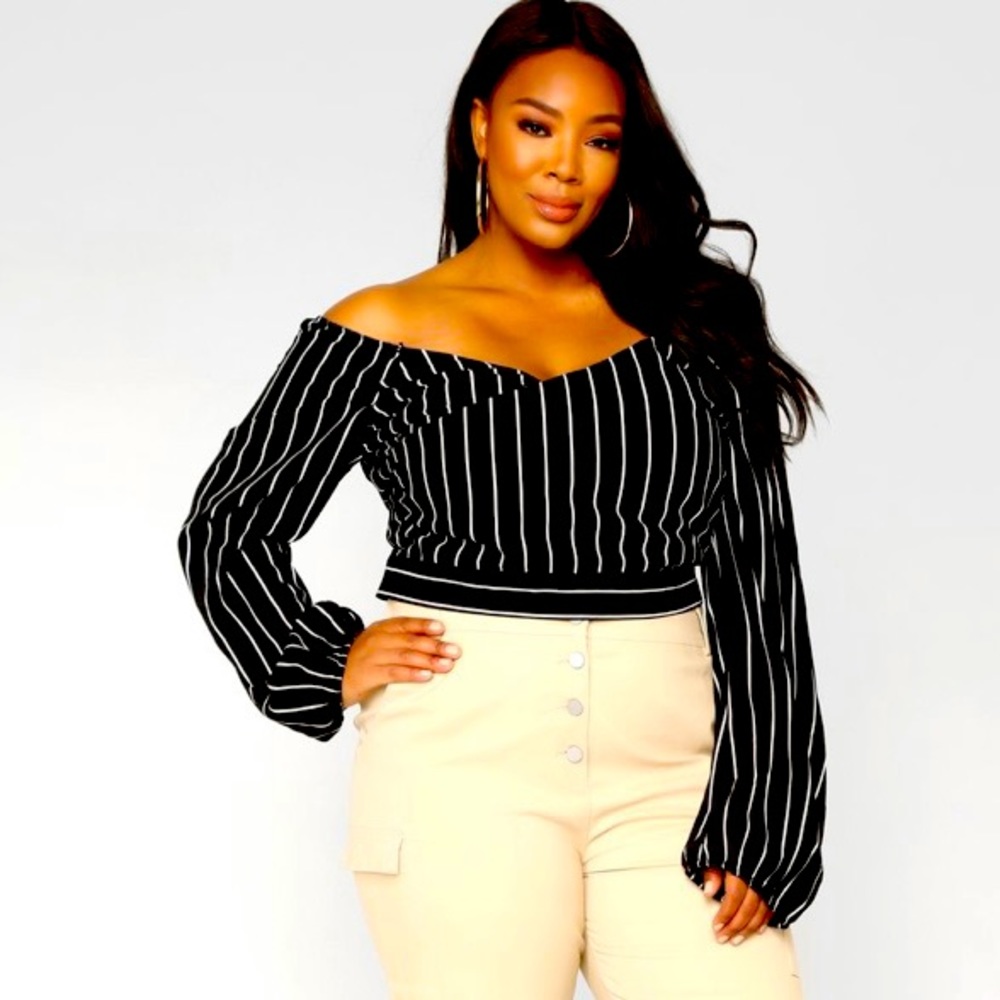 Madeline Off Shoulder Top Size 2X